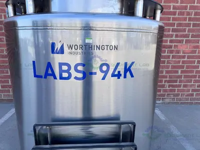 USED WORTHINGTON INDUSTRIES LABS-94K  LIQUID NITROGEN CRYOGENIC STORAGE TANK
