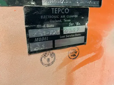 Used 1982 TEPCO 25 Dust Collectors Ohio US | HGR 24 #1441273