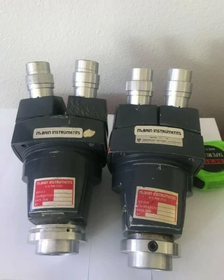 Lot 2 Mcbain Instruments American Optical 1X Ao 571 Stereo Star Microscope Heads
