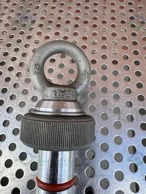 USED METTLER TOLEDO 007641047 STAINLESS STEEL REACTOR PROBE SENSOR HOUSING