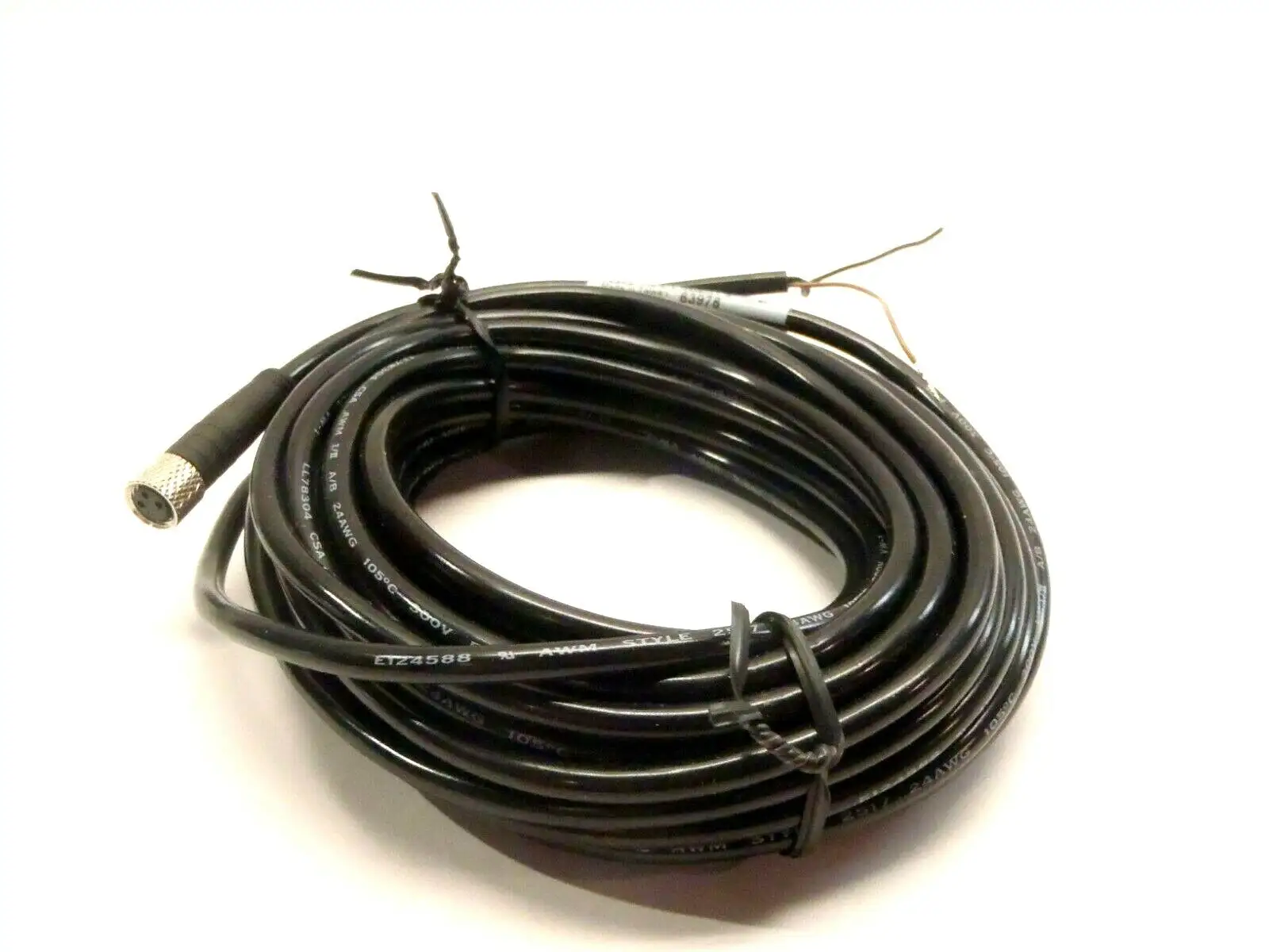 USED BANNER ENGINEERING PICO STYLE DISCONNECT CABLE 63978