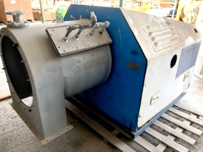 Andritz KMPT SZ 400/2 pusher centrifuge, 316SS.