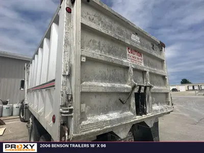 Used 2006 BENSON 18' X 102". Dump trucks Kentucky US | Proxy Equipment #1426023