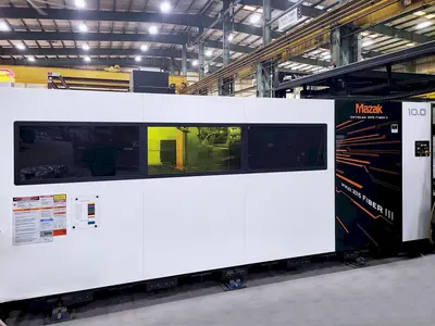 Used 2021 MAZAK OPTIPLEX 3015 FIBER III Laser Cutters Illinois US | Machine Factory Outlet #1263795