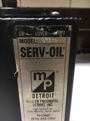 USED Master Pneumatic Detroit 473RG