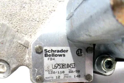 NEW SCHRADER BELLOWS L6753810453 PNEUMATIC VALVE