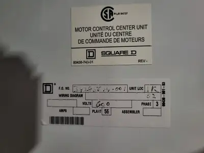 USED SQUARE D 34285674-001