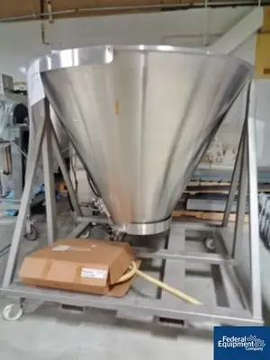 USED Vector Vector 120 Fluid Bed Dryer Expansion Chamber