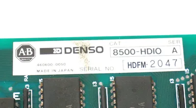ALLEN BRADLEY/ DENSO 8500-HDIO I/O MODULE SER. A, 8500HDIO REPAIRED