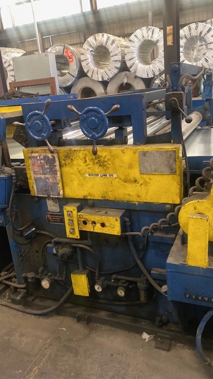 Used ROWE - HERR VOSS 60" x .135" x 40,000Lb CTL Line Cut To Length Lines Michigan US | Midwest Machinery, LLC #74816