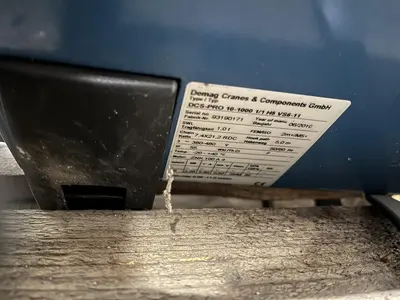 USED DEMAG HOIST DCS PRO 10-1000 1 TON