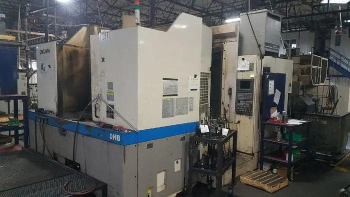 Used 2000 OKUMA MA 60HB Horizontal Machining Centers Iowa US | OPINCAR MACHINERY #300896