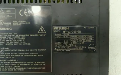 Mitsubishi MR-J3-70B-EB AC Servo Drive 1E