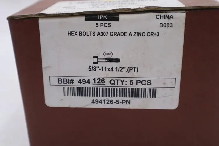Used _UNKNOWN_ _UNKNOWN_ Bolts Pennsylvania US | Global Equipment International, LLC #1436423