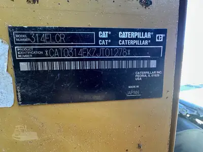 Used 2015 CATERPILLAR 314E LCR Crawler Excavators South Carolina US | Palmetto Machinery #1436739