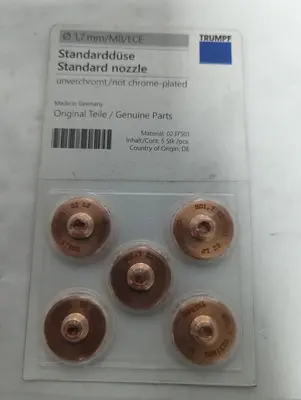 New | in-Stock TRUMPF 0237501 Nozzles Ohio US | Surplus Asset Holdings #1236010