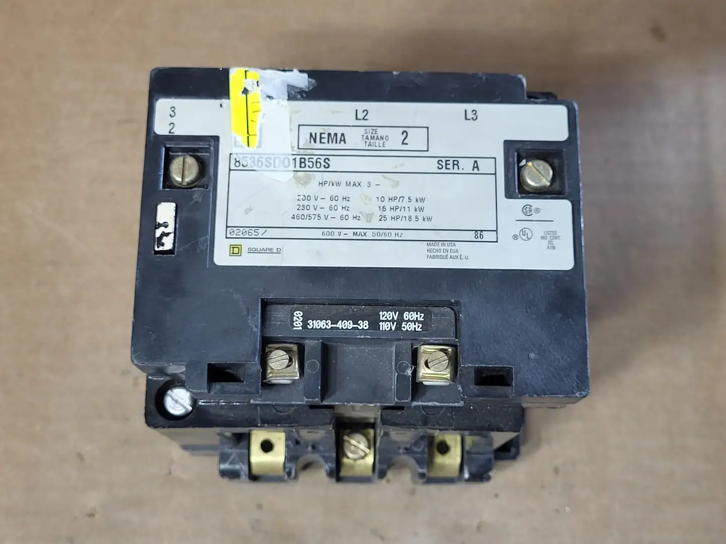 USED SQUARE D 8536SDO1B56S