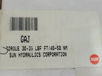 NEW SUN HYDRAULICS CORP. GAJ