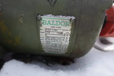 Hurco Autobend IV Controller, Baldor 3HP Motor