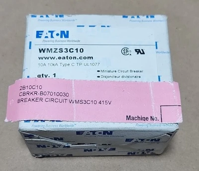 NEW Eaton WMZS3C10