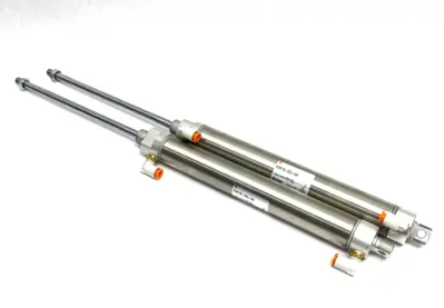 USED SMC ROUND BODY PNEUMATIC CYLINDER