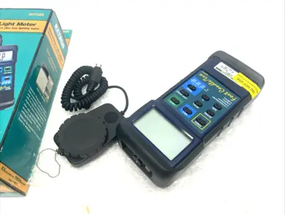 New | in-Stock Extech Intruments Heavy Duty Light Meter with PC Interface, 4-Lighting Settings Meters - Misc Michigan US | Maverick Industrial Sales #1390792