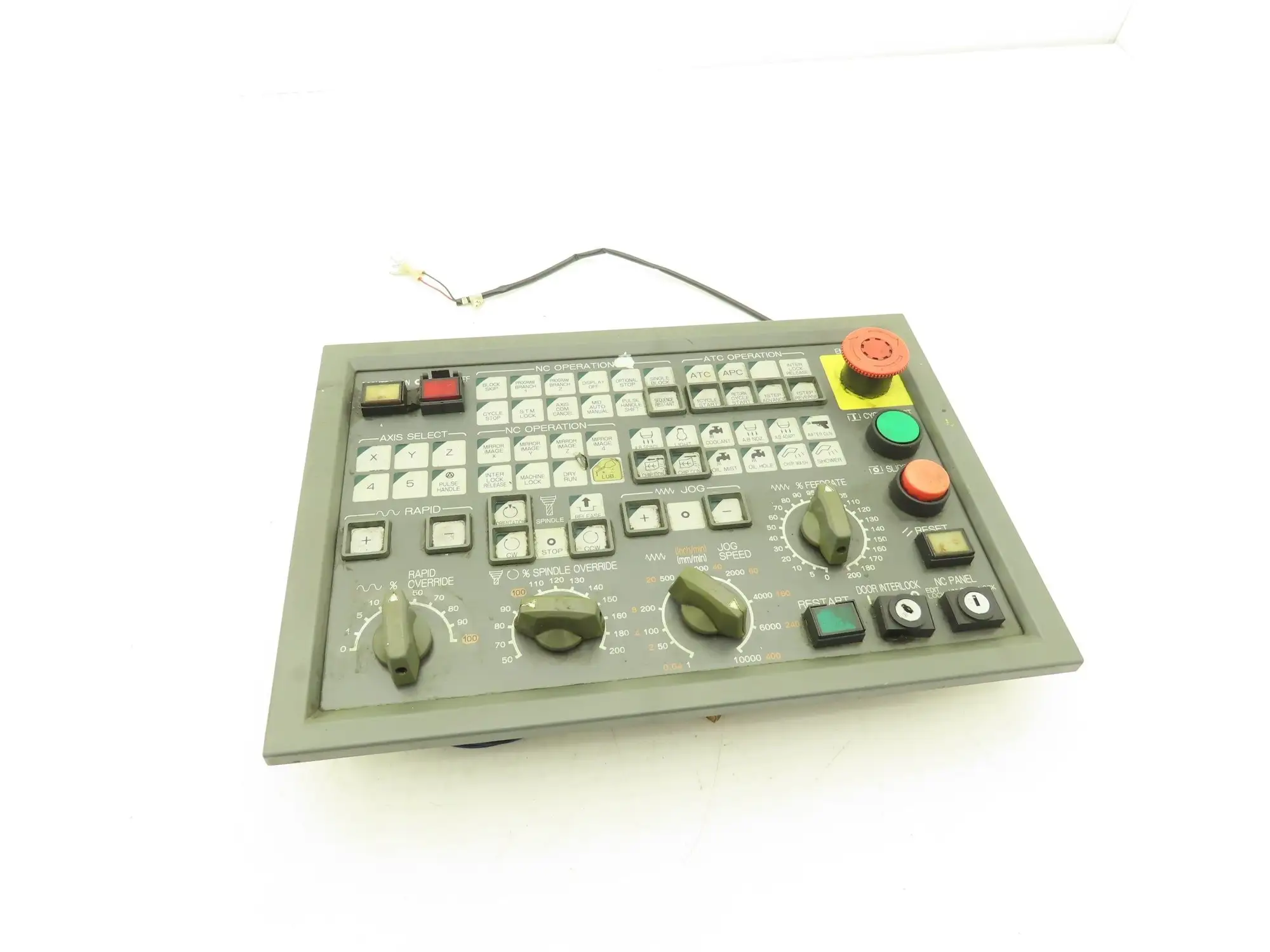 Okuma MPN7000M-S Operator Control Panel E0105-566-103-3 *READ