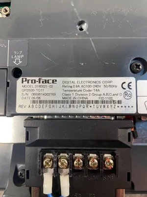 USED Pro-Face Pro-Face 3180021-02 GP2600-TC11