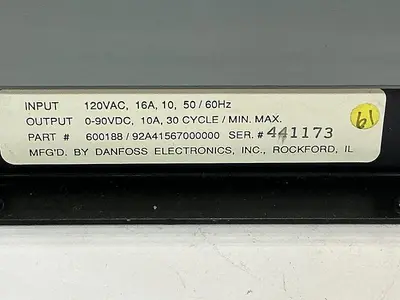 USED CAMCO VARIPAK 600188/92A41567000000