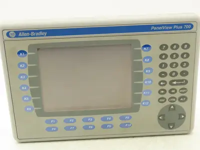 Allen Bradley 2711P-RDB7C PanelView Plus 700 Keypad/Touch with Module 2711P-RP1A