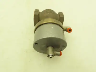 Valvaut Effepi Z200306E Pneumatic Air Controlled Globe Valve 1" NPT DE Bronze