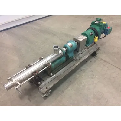 Used Robbins & Myers Moyno 2 HP Progressing Cavity Stainless Steel Pump 2FGJ4 SS