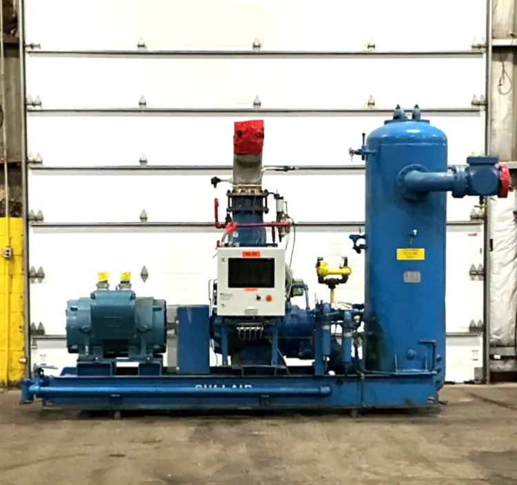 Used Sullair B32LB717-2.8-400HP NH3 Refrigeration Compressors Ohio US | Equipment Recovery Corp. #1331286