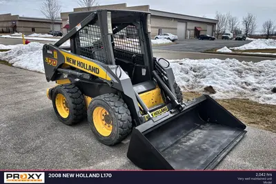 Used 2008 NEW HOLLAND L170 Skid Steer Loaders Wisconsin US | Proxy Equipment #1383125