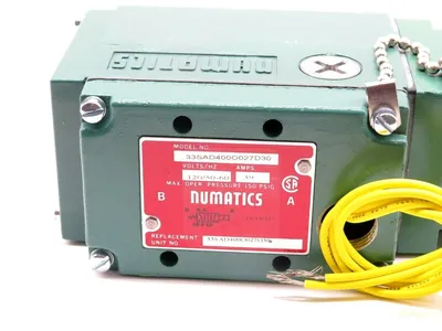NEW ASCO NUMATICS 33SAD400O027D30 SOLEINOID VALVE