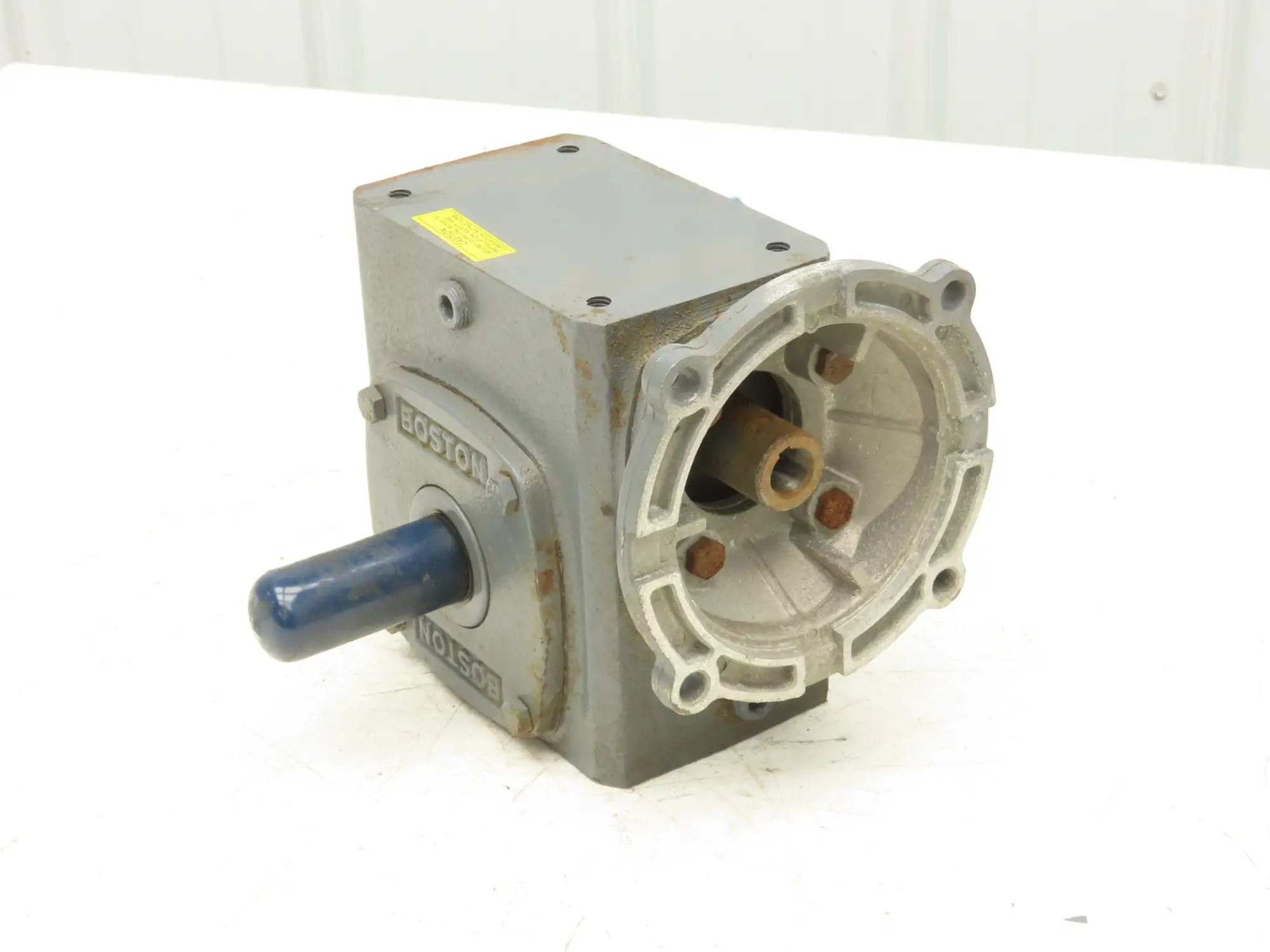 Boston Gear F72460B5G Worm Gearbox 60:1 Reducer 29rpm .7Hp 56C LH Output