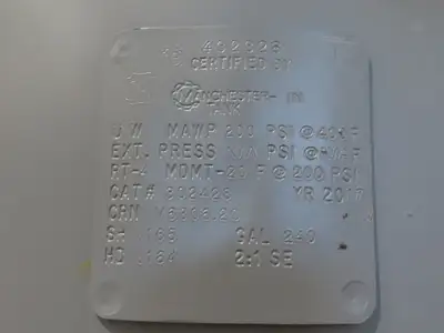 Used MANCHESTER _UNKNOWN_ Pressure Tanks Indiana US | Arrow Industrial #1368243