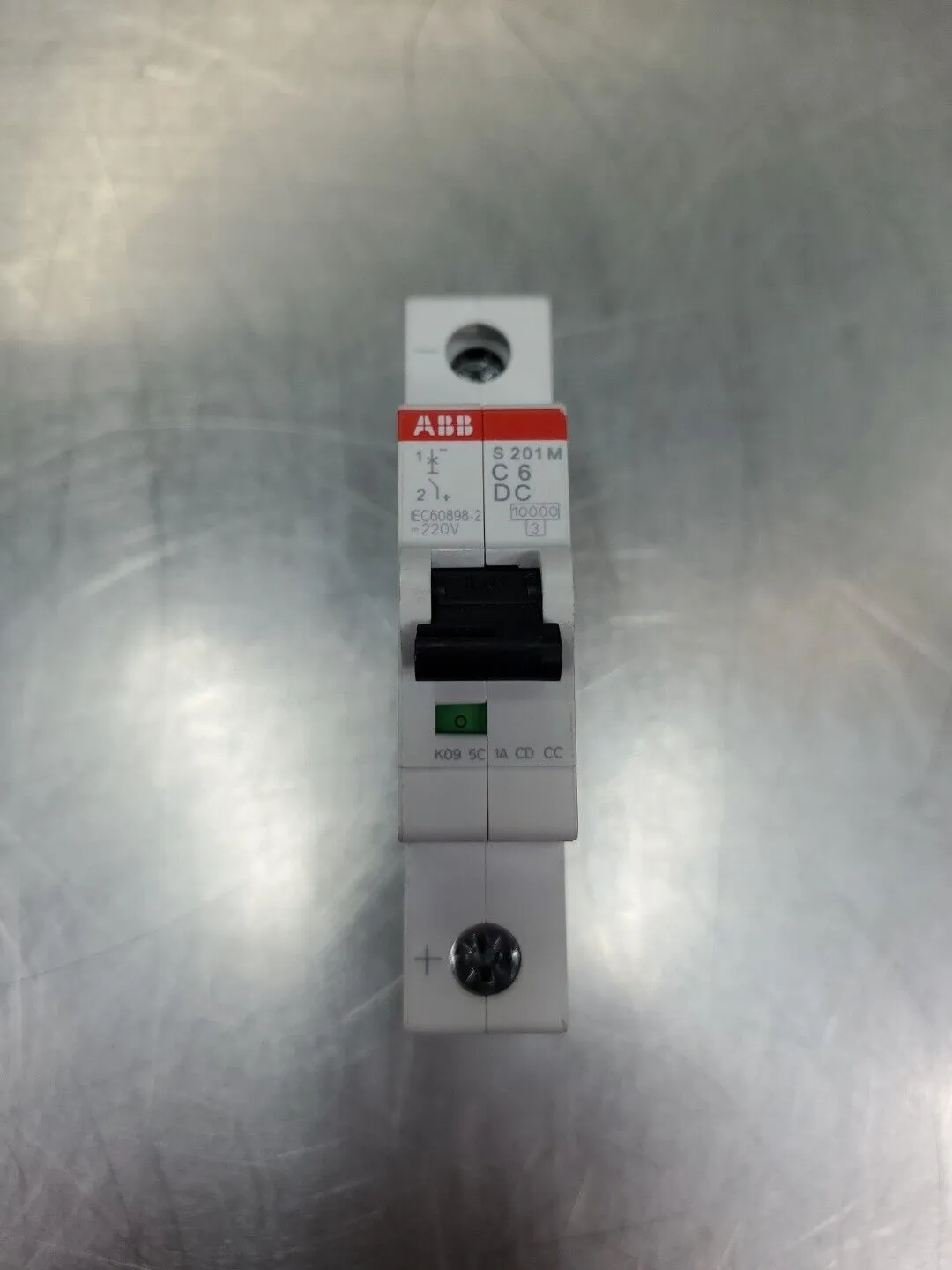 ABB S201M-C6DC Miniature Circuit Breaker, 6A 220V. 4D-36