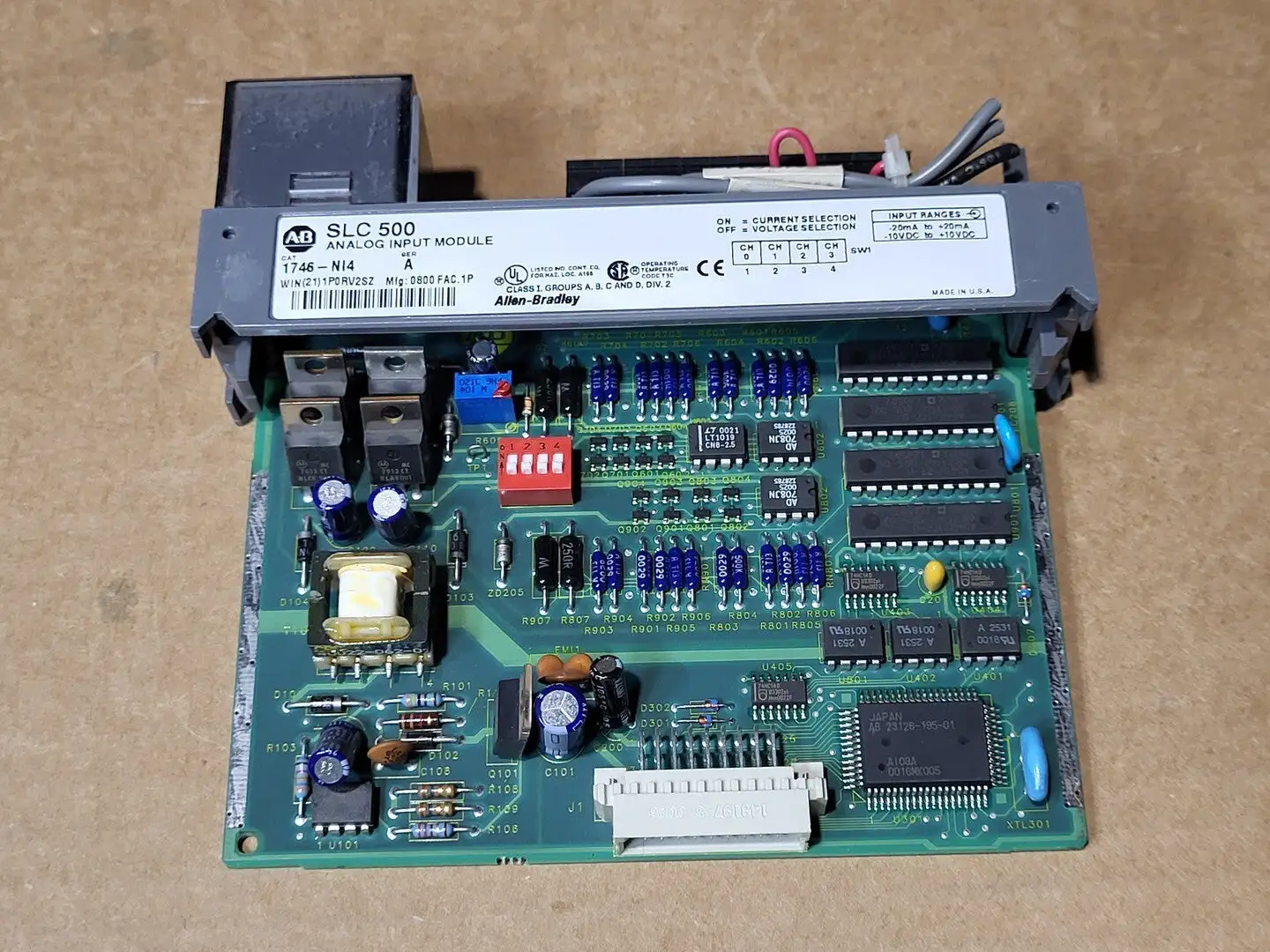 USED ALLEN BRADLEY 1746-NI4