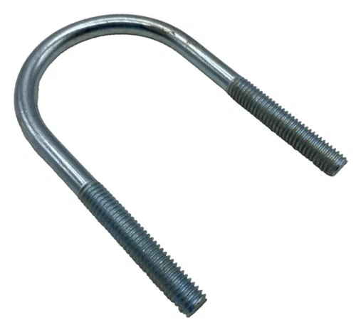 B-Line Eaton B501-2ZN U-Bolt, 4.06"H x 2"D, Steel, 1200 lb Load, 3/8"-16 [New]