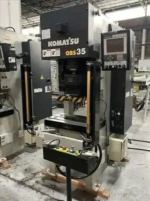 Used 2016 KOMATSU OBS35-34K2M Gap Frame (OBS) Presses Illinois US | Perfection Global, LLC. #1002542