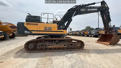 Used 2022 HYUNDAI HX520AL Crawler Excavators North Carolina US | National Equipment Dealers #1422255