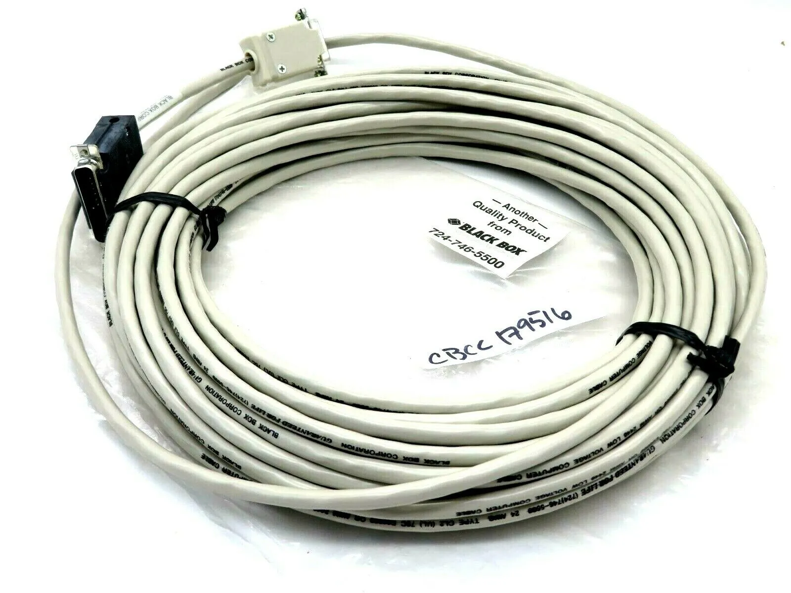 NEW BLACK BOX CBCC-179516 CABLE EYP-Q 20 METERS CBCC179516