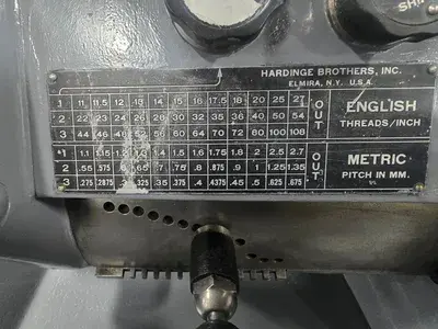 USED HARDINGE HLV-H-EM