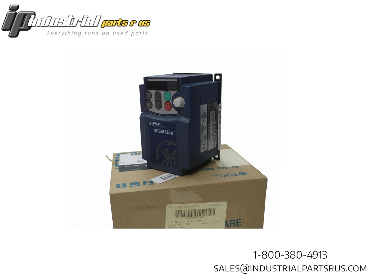 GE Fuji AF Mini 6KXC123F12X9A1 Variable Frequency Drive 1/8Hp NEW