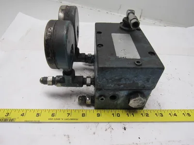 Farval DR2-7B Dual Line Lubrication System Reversing Valve For Oil Only