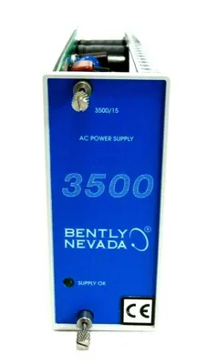 NEW BENTLY NEVADA 3500/15 POWER SUPPLY PWA127610-01 W/ 125840-01 POWER MODULE