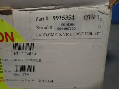New | in-Stock MARQUIP 9915354 Printed Circuit Boards (PCB) Ohio US | HGR 24 #783651