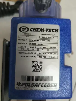 New | in-Stock CHEM-TECH X024-XA-AAAAG19 Pumps (Metering) Ohio US | Surplus Asset Holdings #1365834