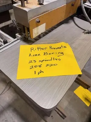 RITTER 23-SPINDLE LINE BORING MACHINE